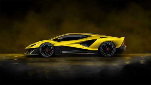 Lamborghini Fenomeno обули в полуслики Bridgestone